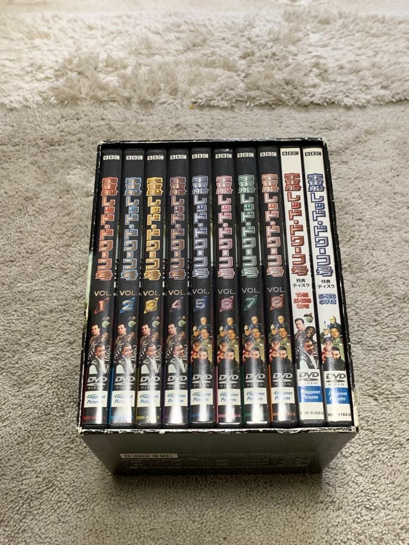 DVD 宇宙船レッドドワーフ号　全8巻+特典2巻