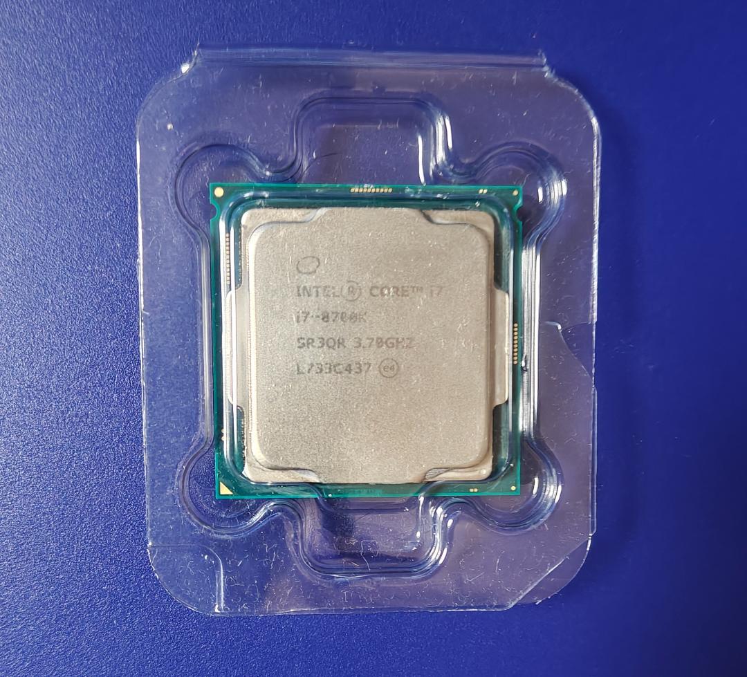 Intel Core i7 8700k【動作確認済み】