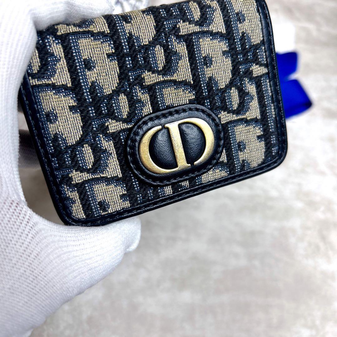 人気✨クリスチャンディオール キャンバス ロゴ 三つ折り財布