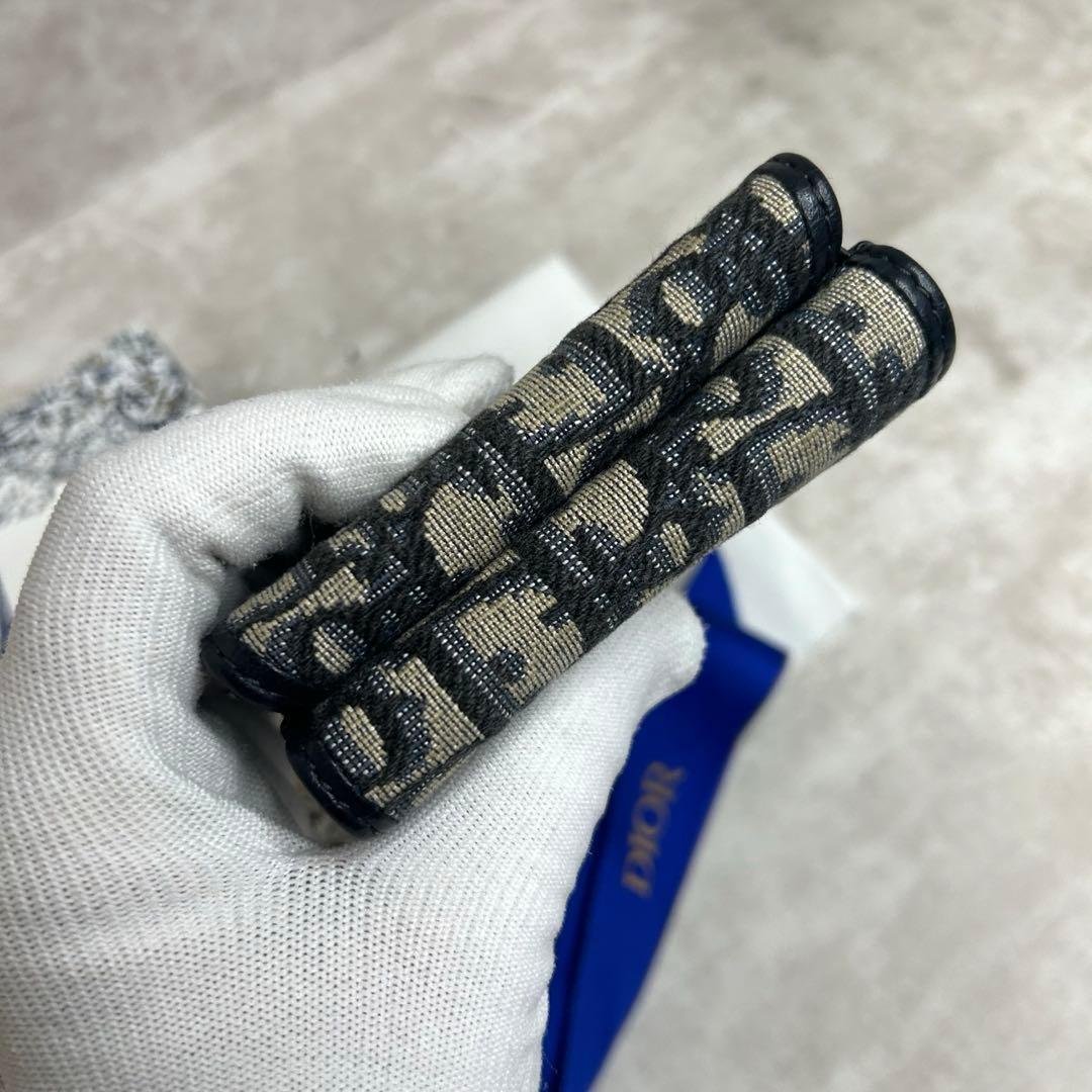 人気✨クリスチャンディオール キャンバス ロゴ 三つ折り財布