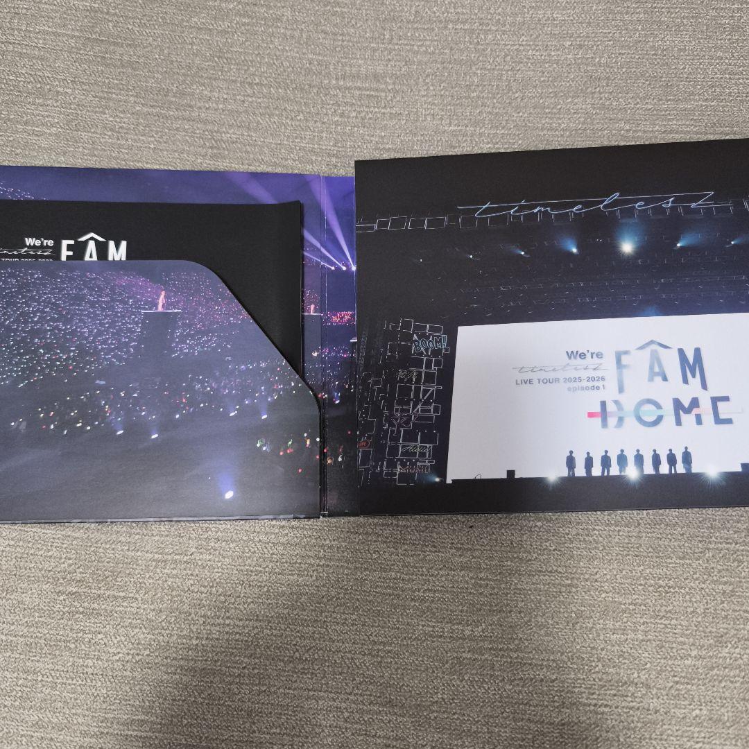 timelesz タイムレス DVD FAM DOME(初回限定盤)(3枚組)