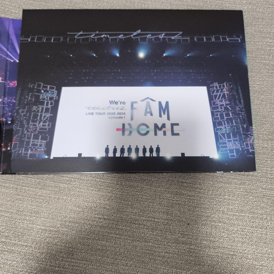 timelesz タイムレス DVD FAM DOME(初回限定盤)(3枚組)