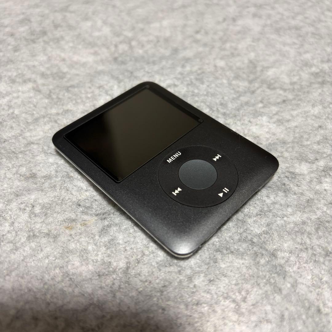【美品】iPod nano 8GB（第3世代）MB261J ブラック
