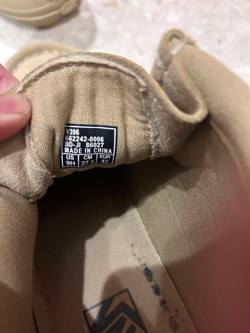 VANS バンズ　モカシン US 9H 27.5cm carver カーバー