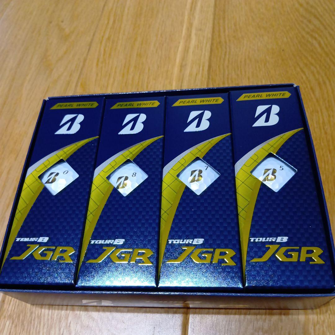 新品ブリジストンゴルフボール ツアーB JGR2025 パールホワイト 2ダース