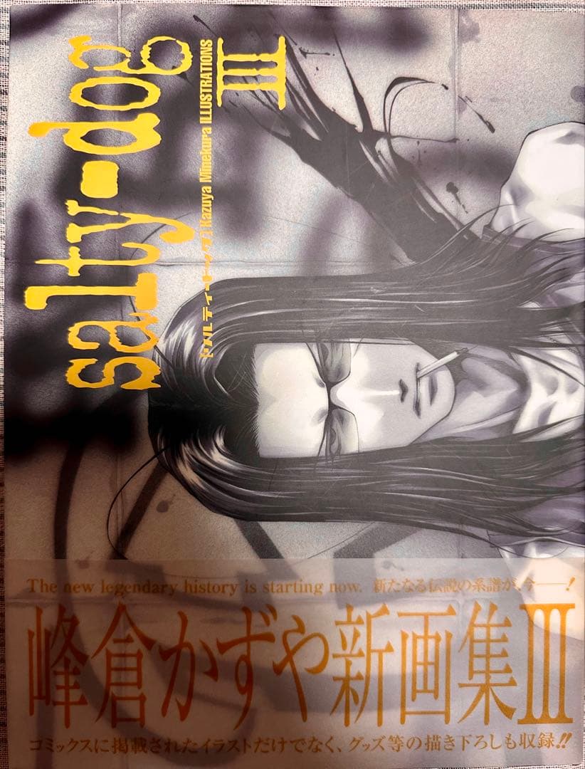 【値下げ】峰倉かずや　画集　初版★ salty-dog II, III, IV