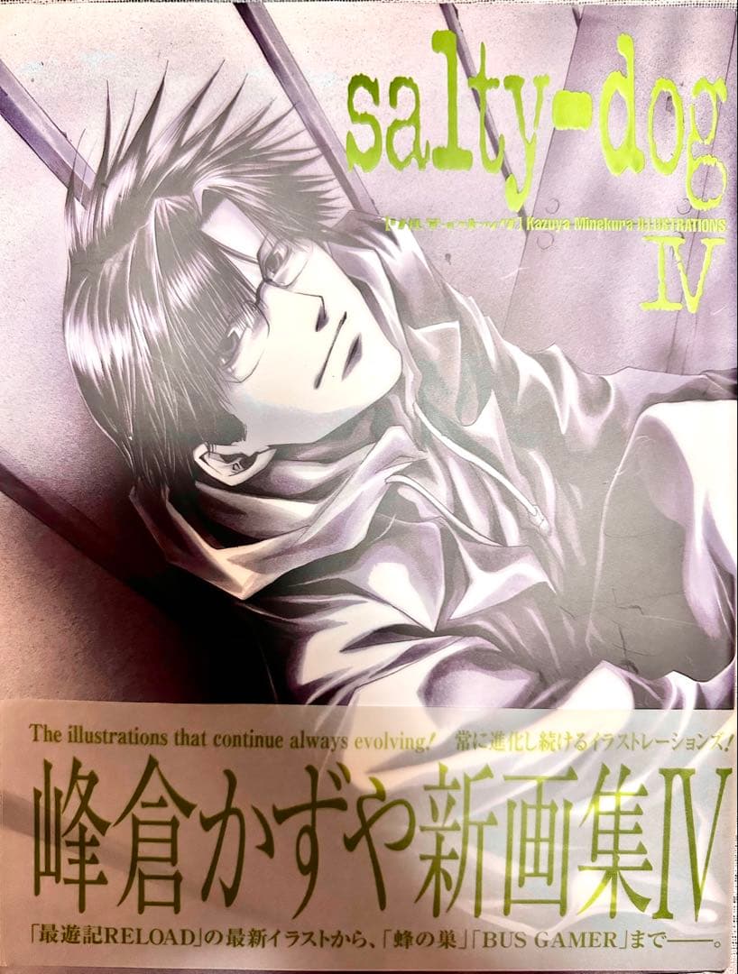 【値下げ】峰倉かずや　画集　初版★ salty-dog II, III, IV
