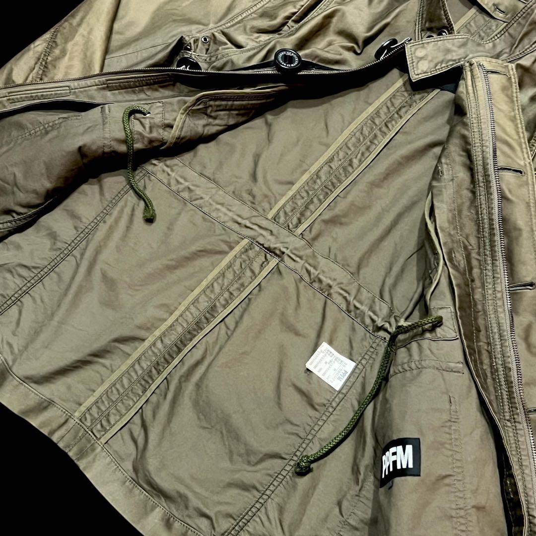 PPFM 00s モッズコート Real Fur Y2K アーカイブ M