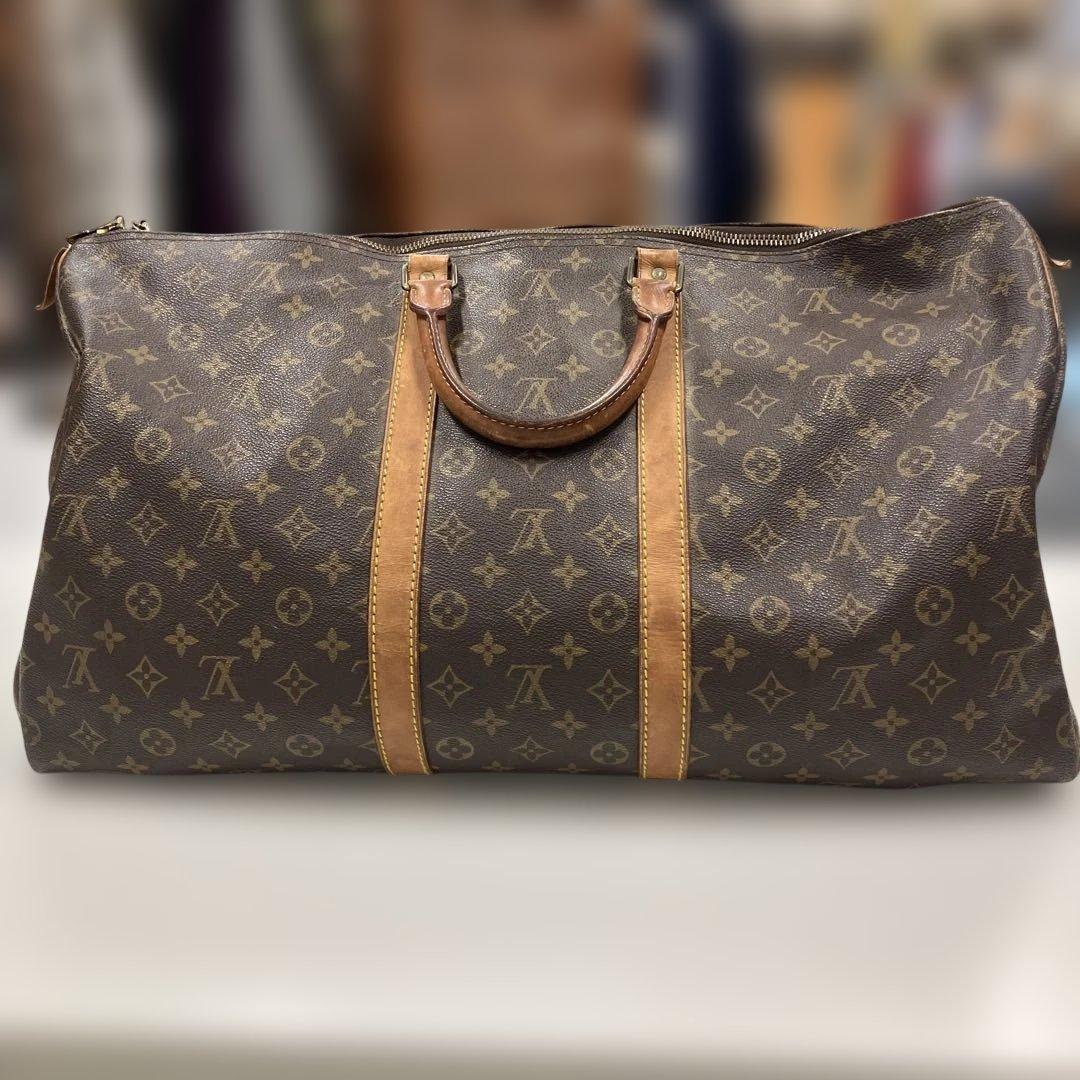 花歩 Louis Vuitton モノグラム ボストンバッグ50