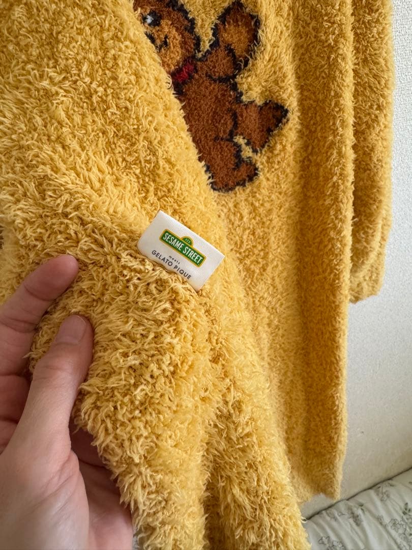 新品 ジェラートピケ ビッグバード 2点 セット セサミストリート