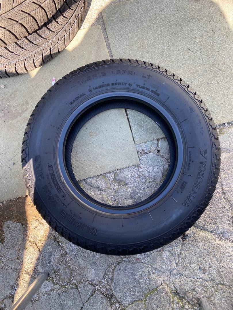 YOKOHAMA SUPERVAN 145R12 6PR LT 2本セット