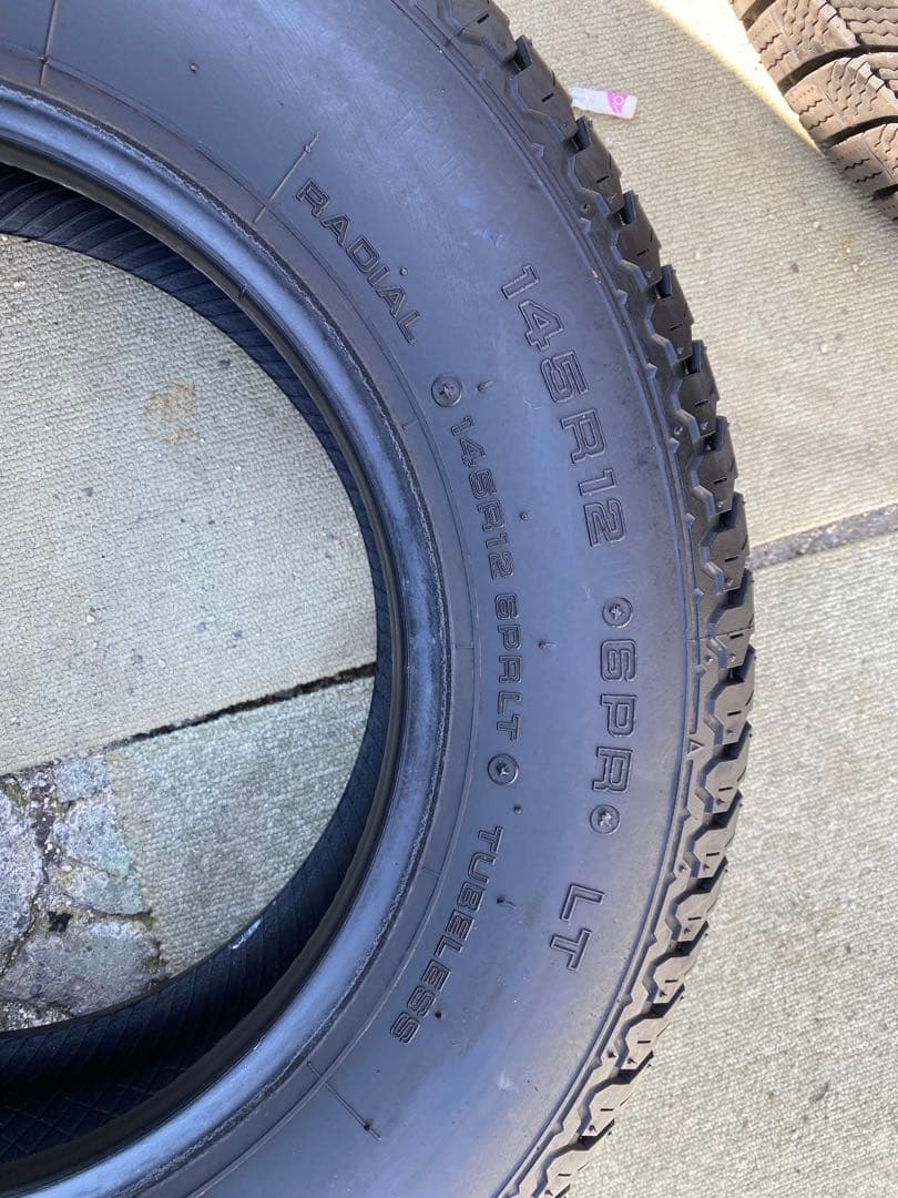 YOKOHAMA SUPERVAN 145R12 6PR LT 2本セット
