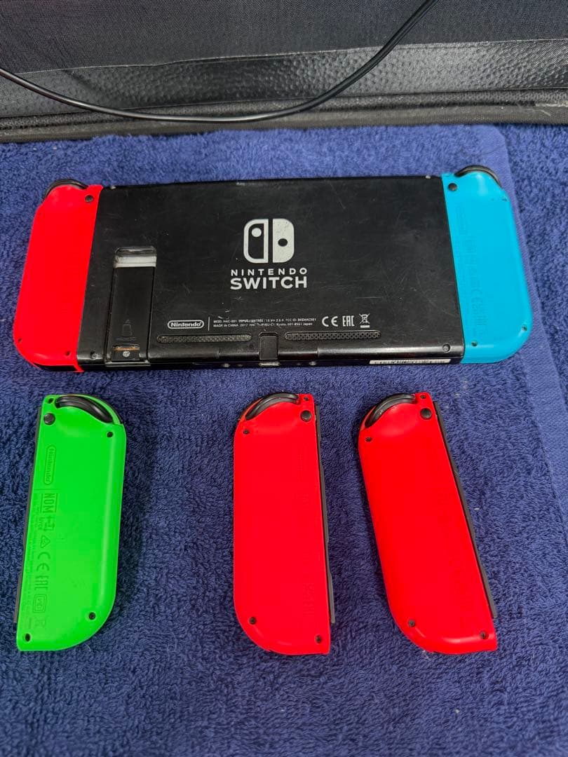 ジャンク品　Switch 本体　ジョイコン5個セット