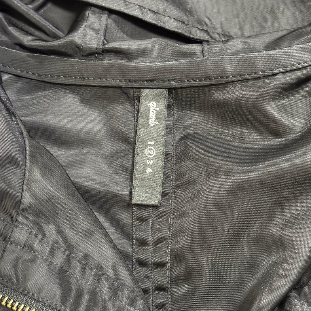 glamb ナイロンフィッシュテールコート