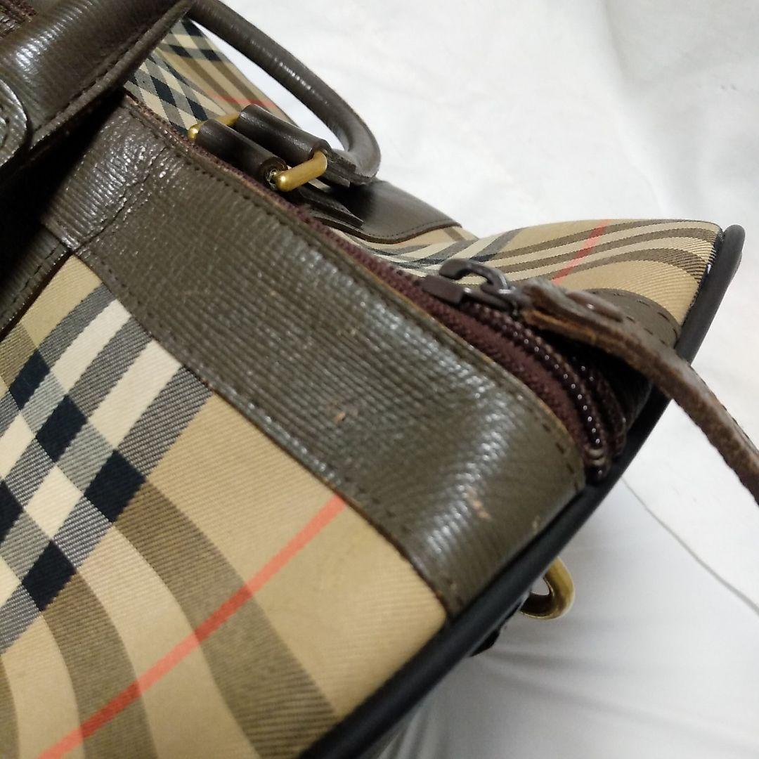 Burberry バーバリー ボストンバッグ　大容量 旅行 鞄