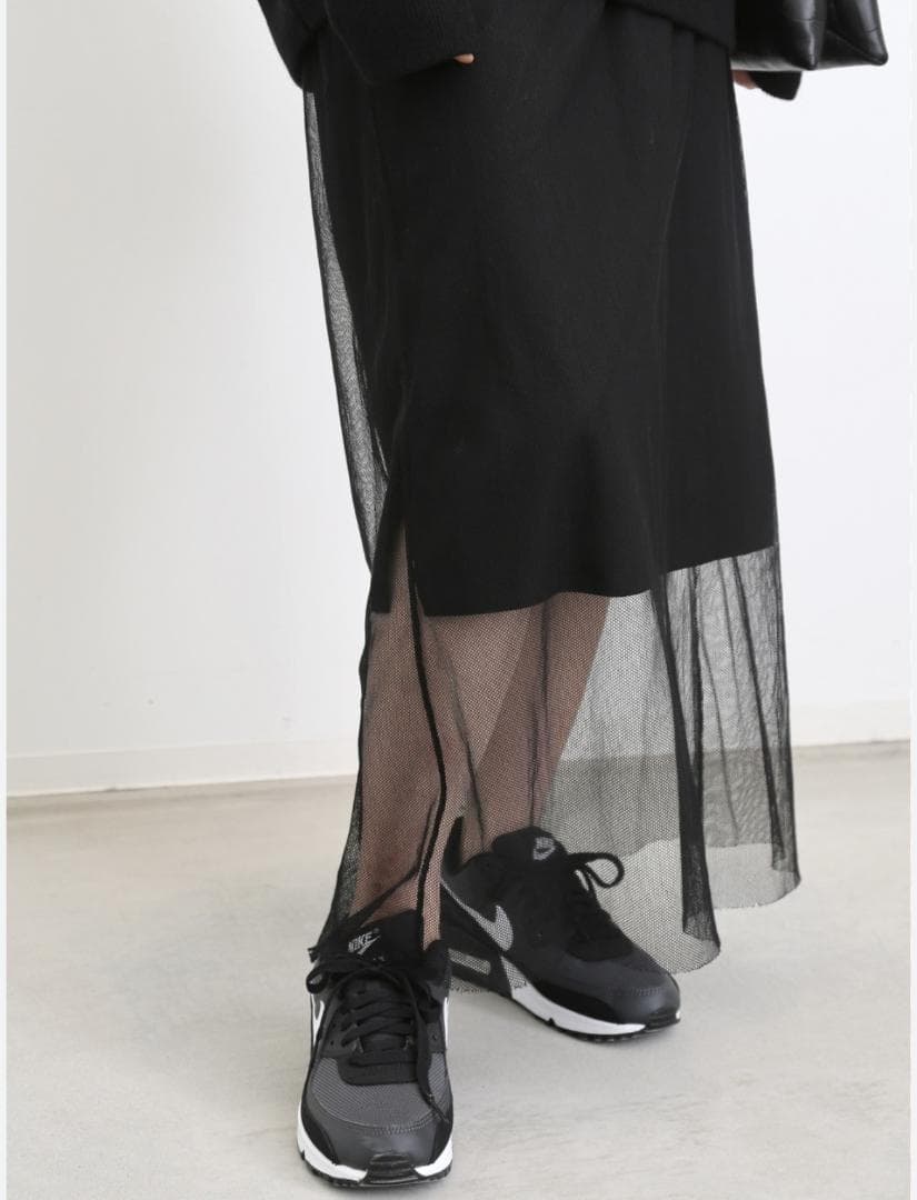 美品　L'Appartement取扱い　ORDINARY JOYチュールスカート