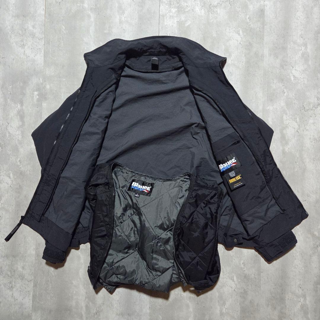 90s Blauer GORE-TEX 2wayジャケット BLACK L 短丈