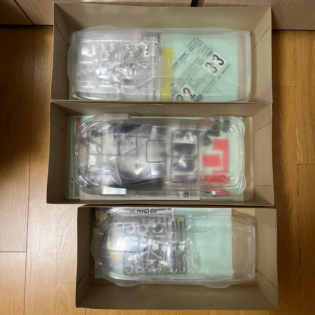 タミヤ　スペアボディ3個