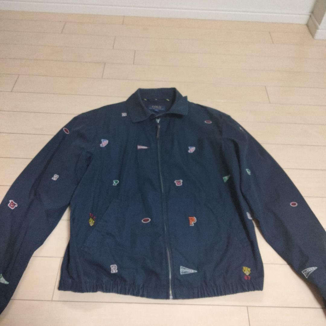 近年品　ラルフローレン　モノグラム系ブルゾン