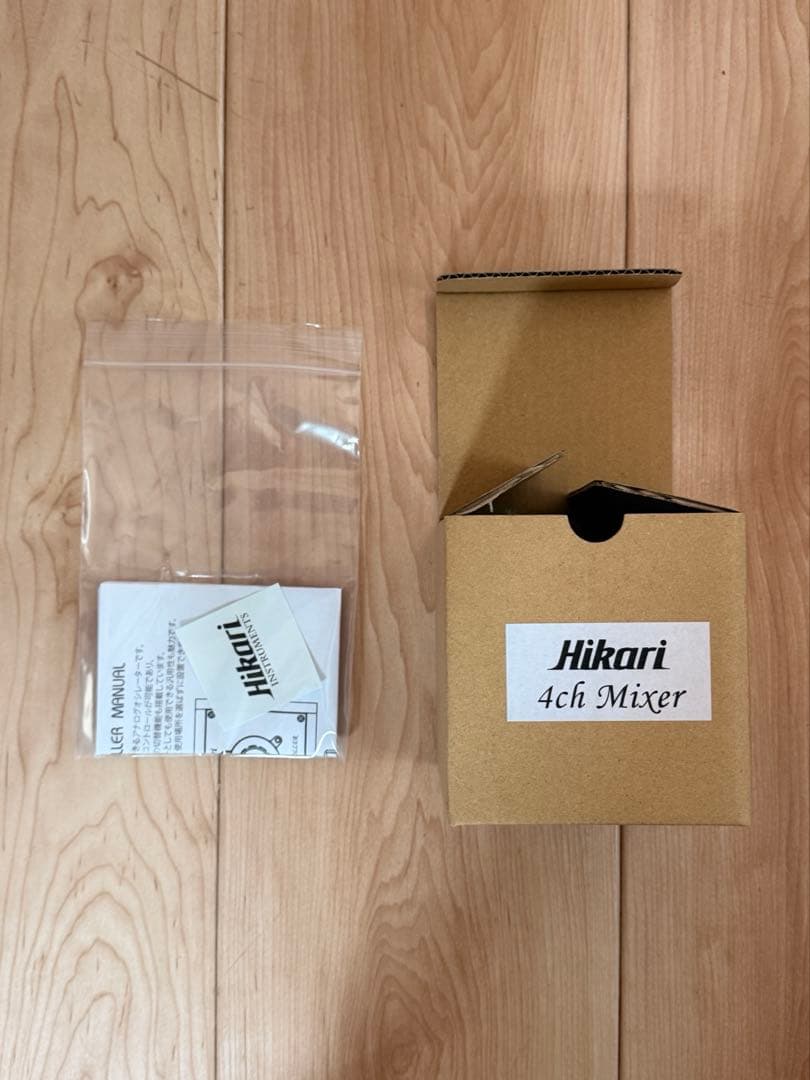 新品 Hikari instruments 4ch mixer