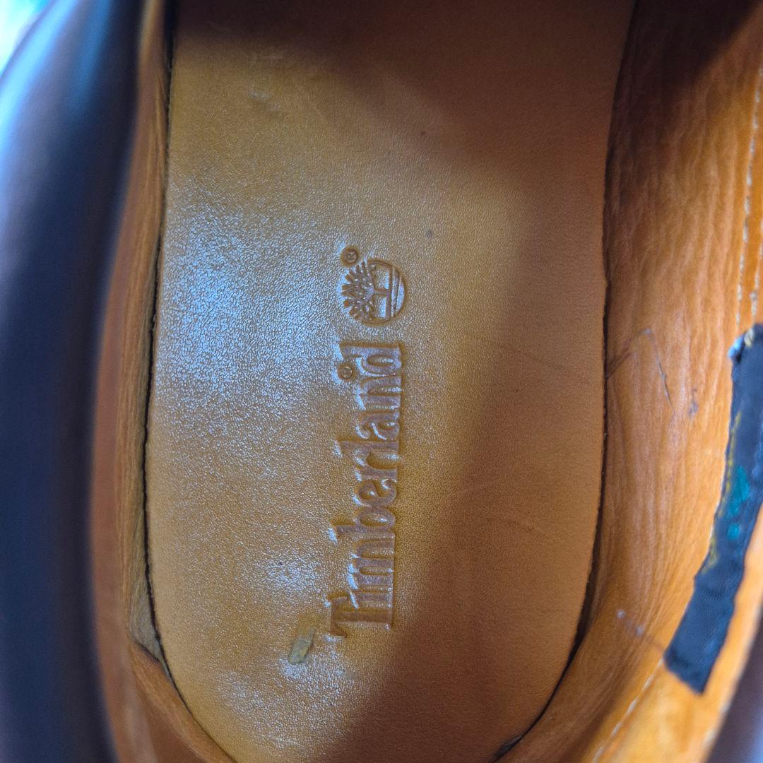 ほぼ未使用 Timberland 3eye 27.0 us9 ブラウン モカシン