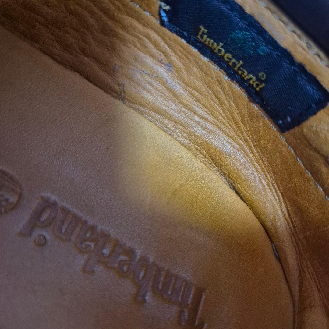 ほぼ未使用 Timberland 3eye 27.0 us9 ブラウン モカシン