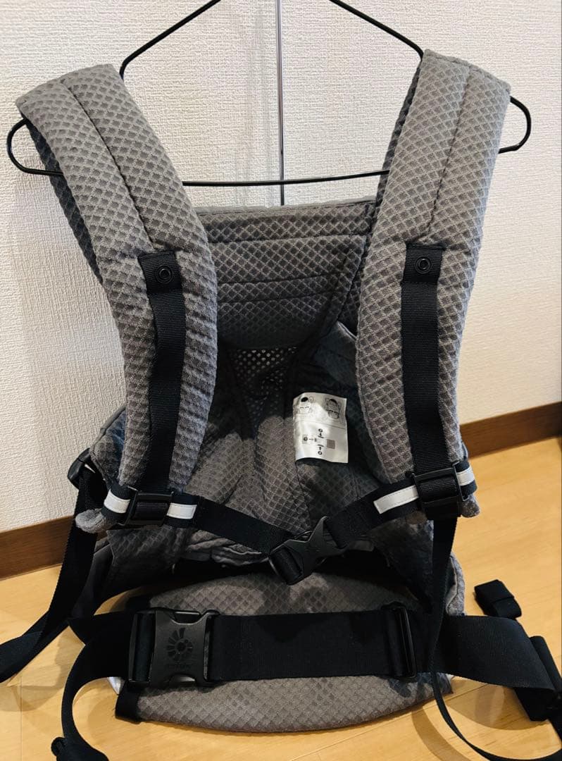 【極美品】エルゴベビー　オムニ ブリーズ　グラファイトグレー