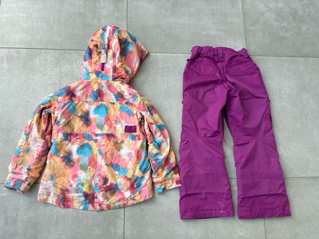 Burton バートン　子供用スキーウェアセット　XS.Sサイズ