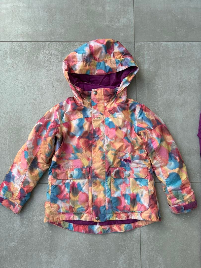 Burton バートン　子供用スキーウェアセット　XS.Sサイズ