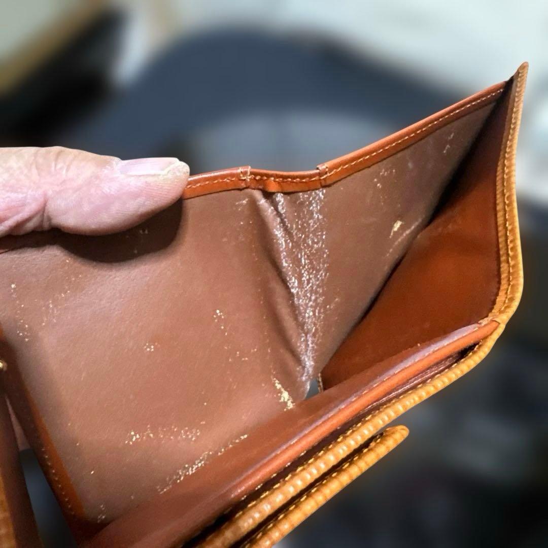 ⑤☆未使用/美品♪エピＷホック 折り財布 ケニアブラウン