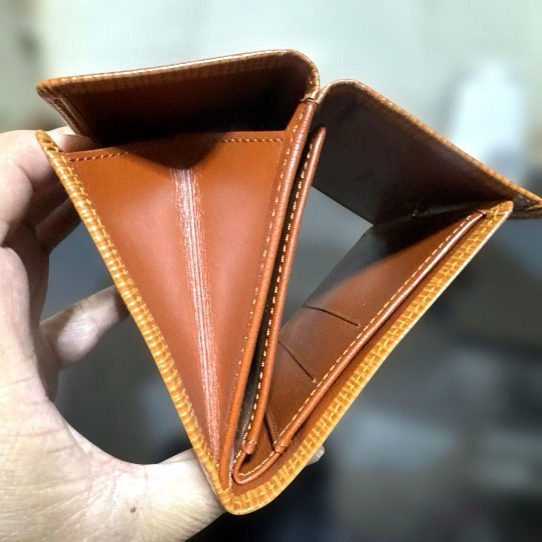 ⑤☆未使用/美品♪エピＷホック 折り財布 ケニアブラウン