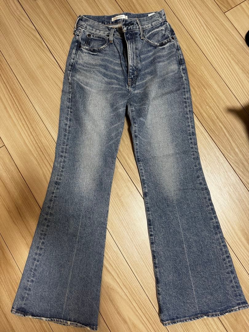 MOUSSY MVS FLARE MISAMOデニム 26インチ MVS フレア