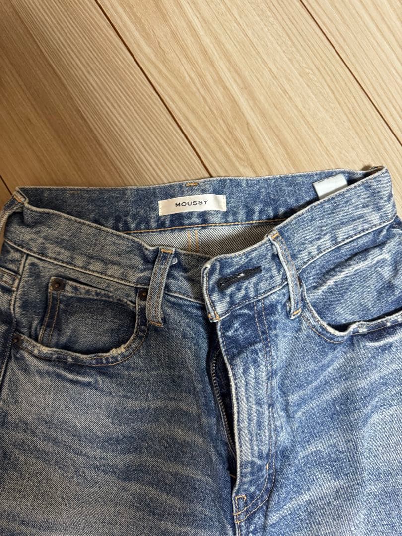 MOUSSY MVS FLARE MISAMOデニム 26インチ MVS フレア