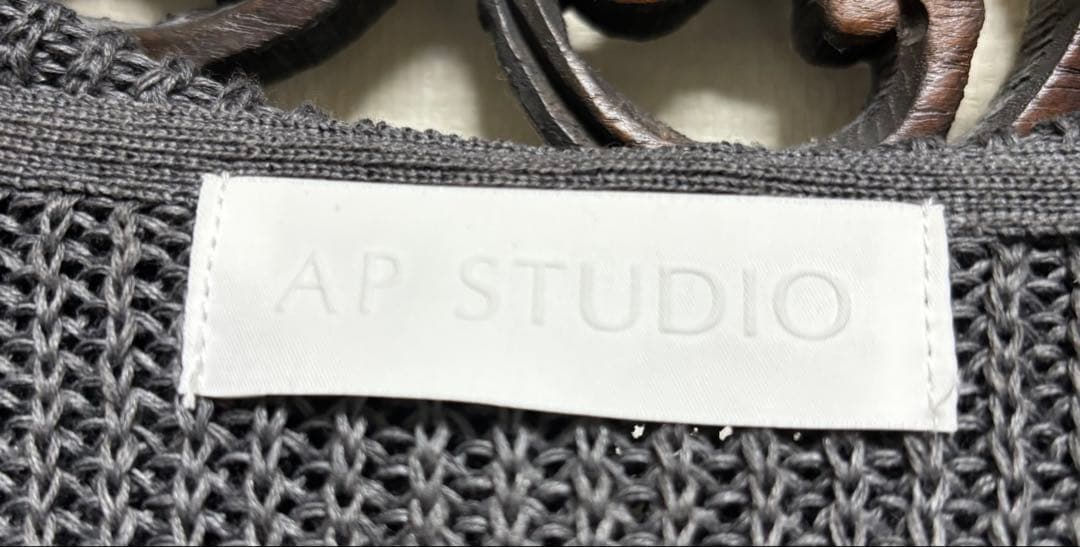 サクラ！極美品 ap studio ギマコットンフーディー