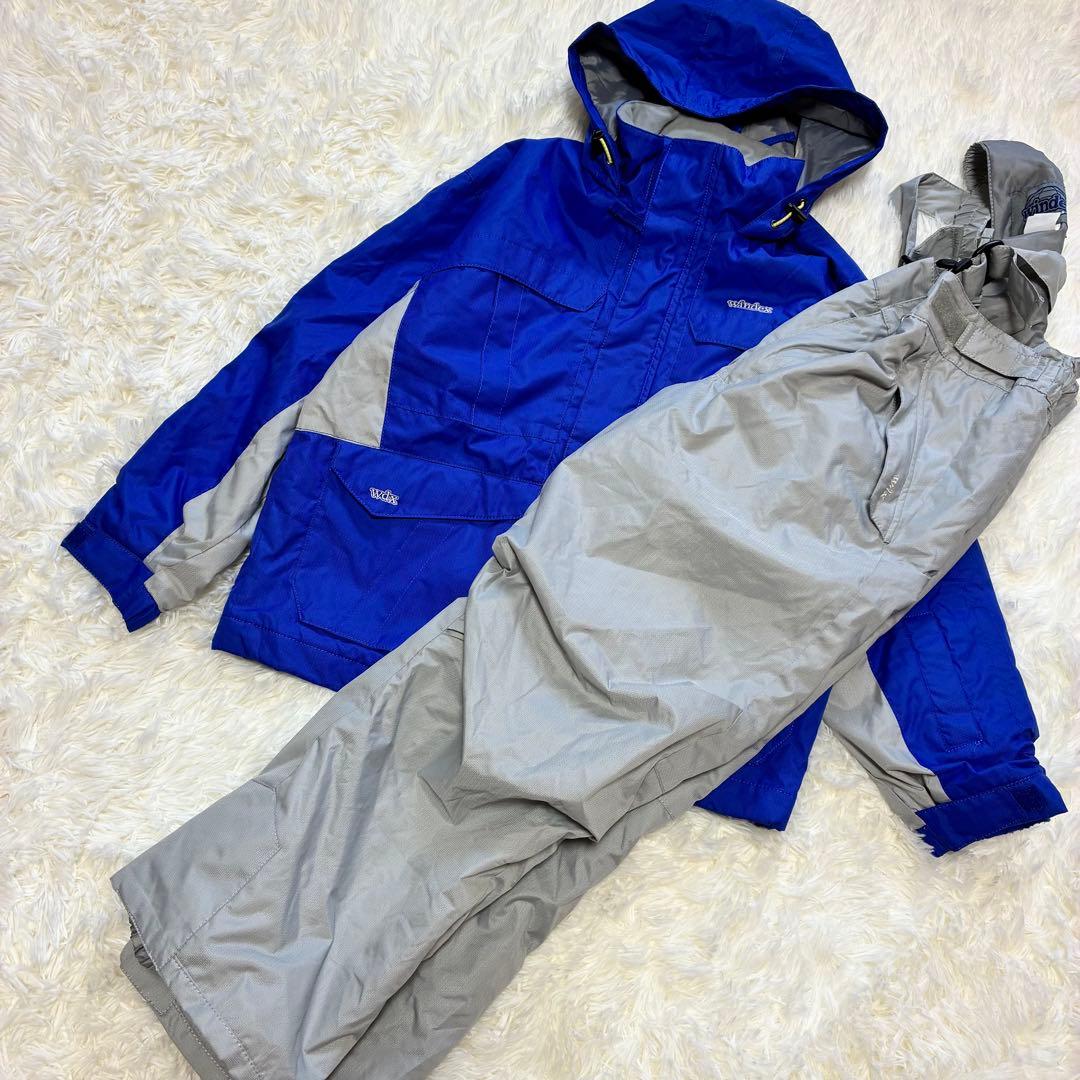 【ウィンデックス】⠀✨美品✨スノーウェア上下スノボ スキーウェア キッズ140