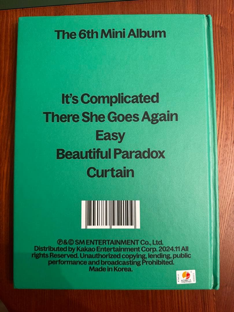 YesungイェソンIt's Complicated直筆サイン トレカ付き