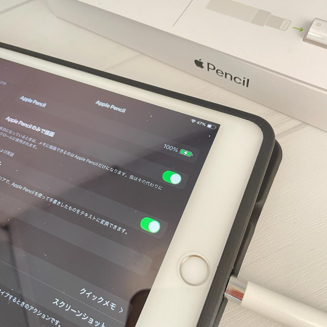動作確認済み【純正品】Apple Pencil 第一世代 付属品＋ホルダーセット