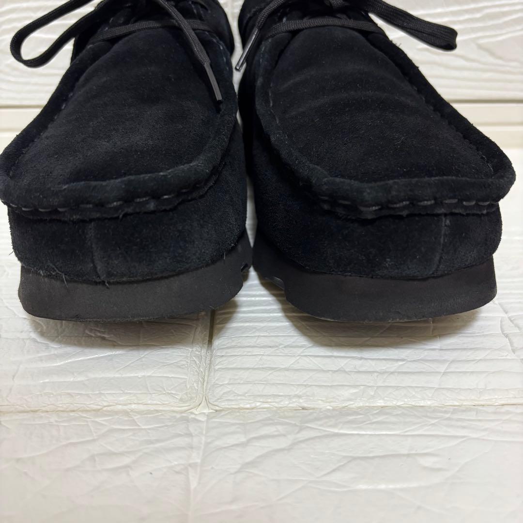 【美品】Clarks Wallabee GTX ブラックVibram UK7.5