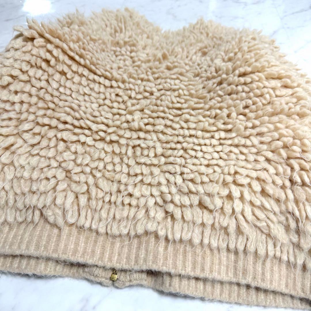 【美品】完売品✨️Acka loop knit cardigan ベージュ