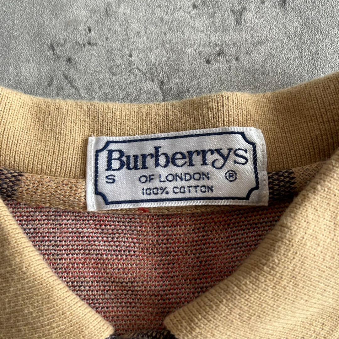 90s Burberry polo shirt ミニ丈 ヴィンテージ　ピチt
