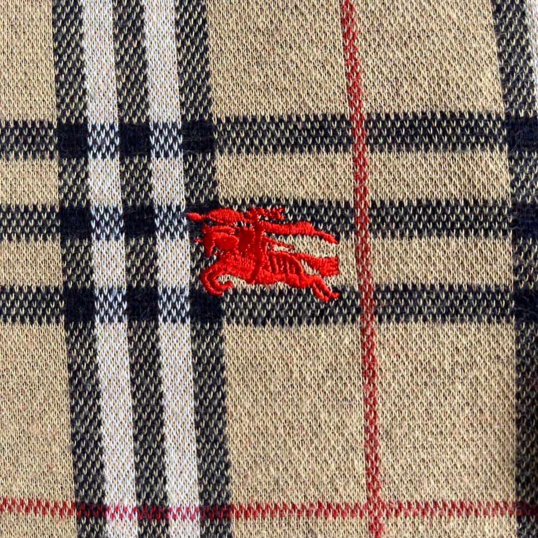 90s Burberry polo shirt ミニ丈 ヴィンテージ　ピチt