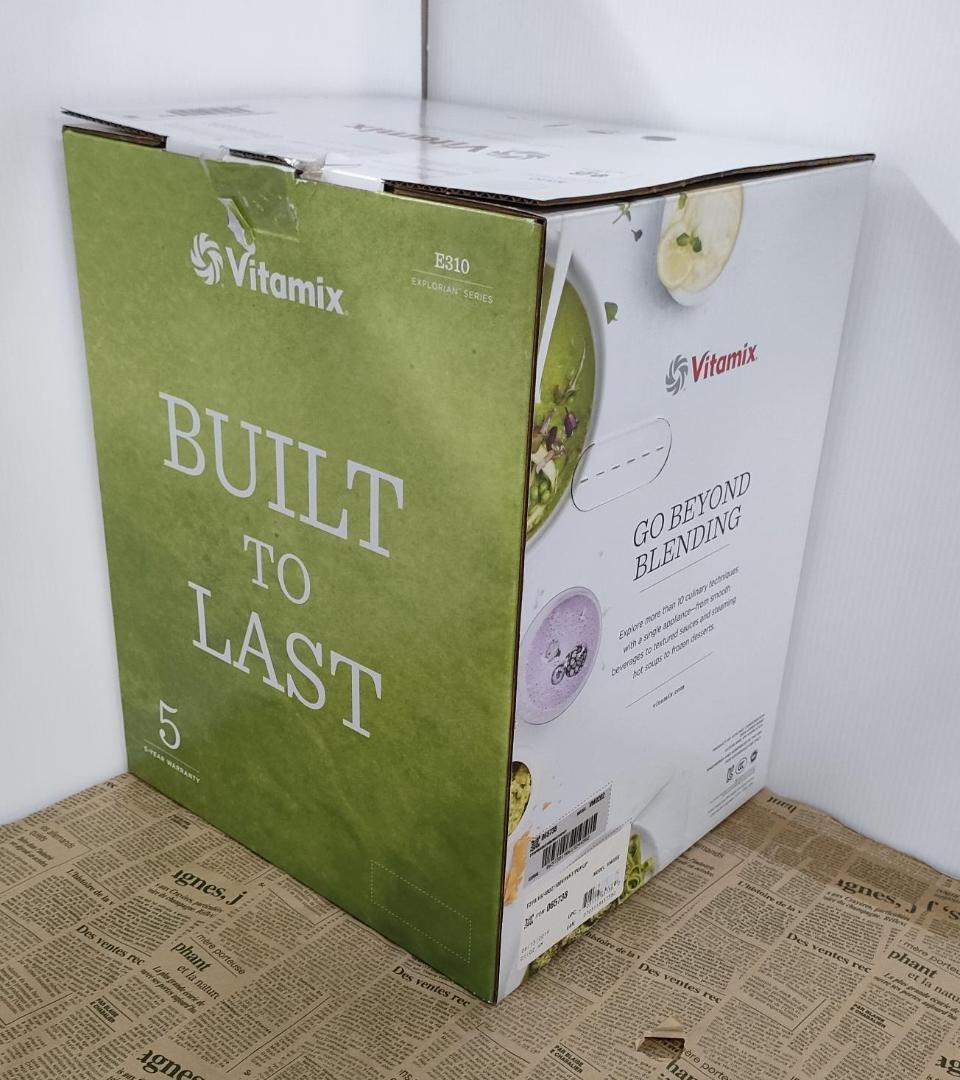 【美品】Vitamix E310 ホワイト 動作点検・除菌済