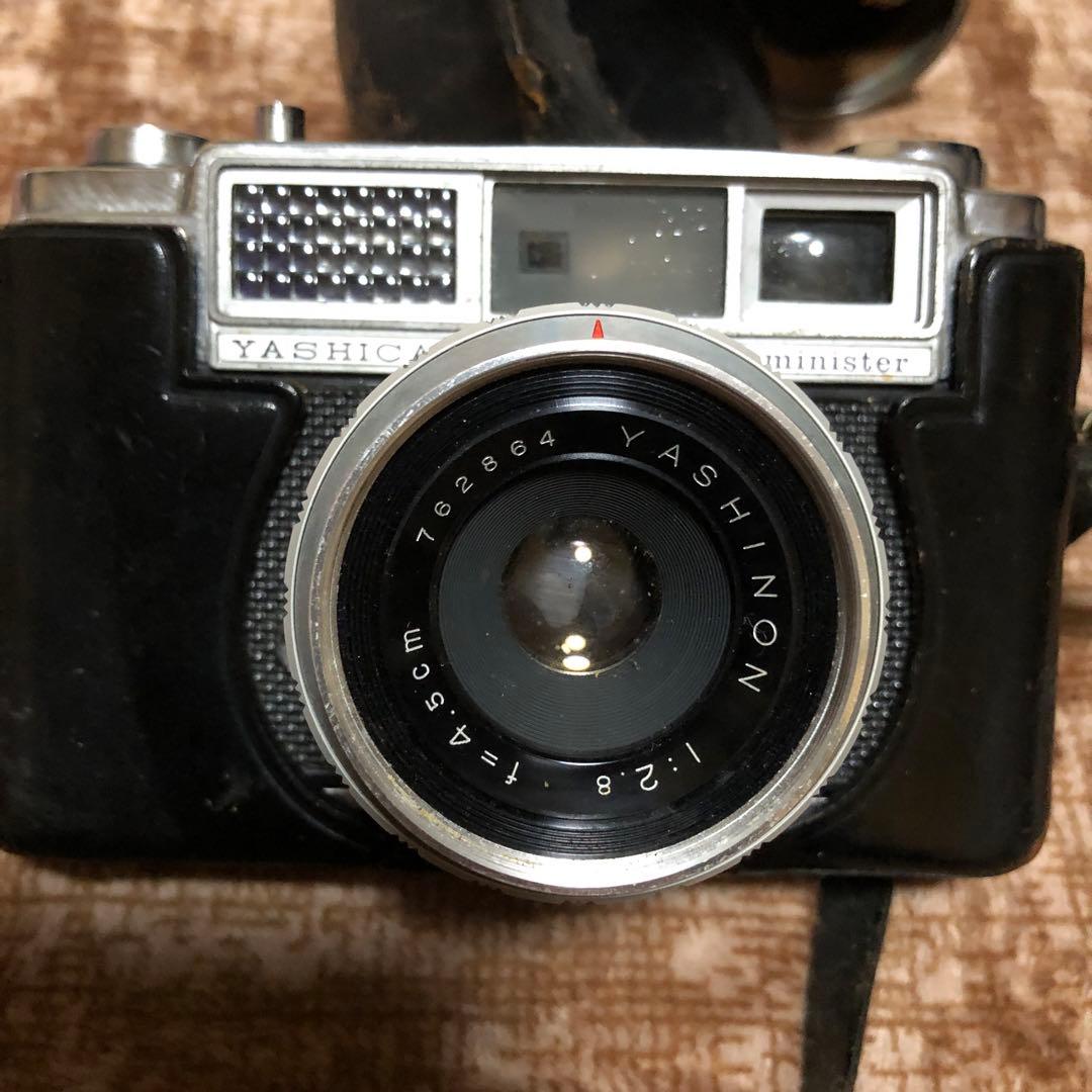 【希少レトロ品】 Yashica Minister フィルムカメラ　ジャンク品