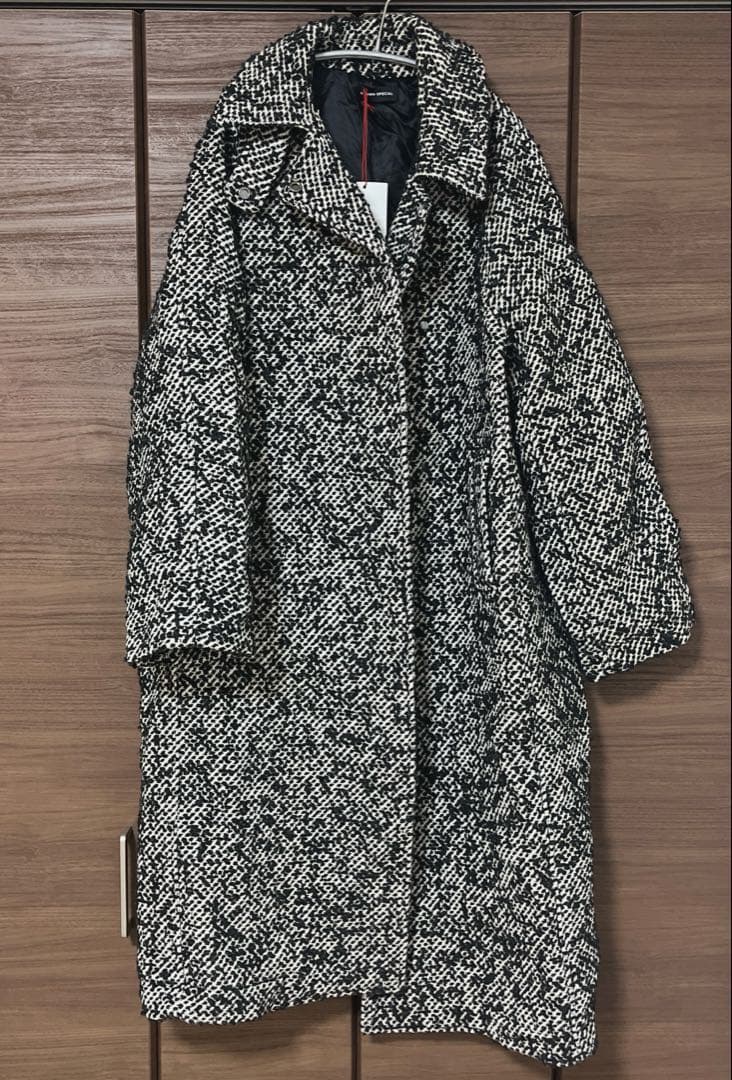【新品未使用】MAISONSPECIAL ループツイードステンカラーコート