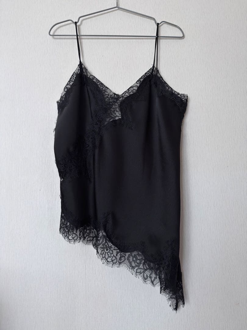 【正規品】ZARA ザレーストリムキャミソール　L