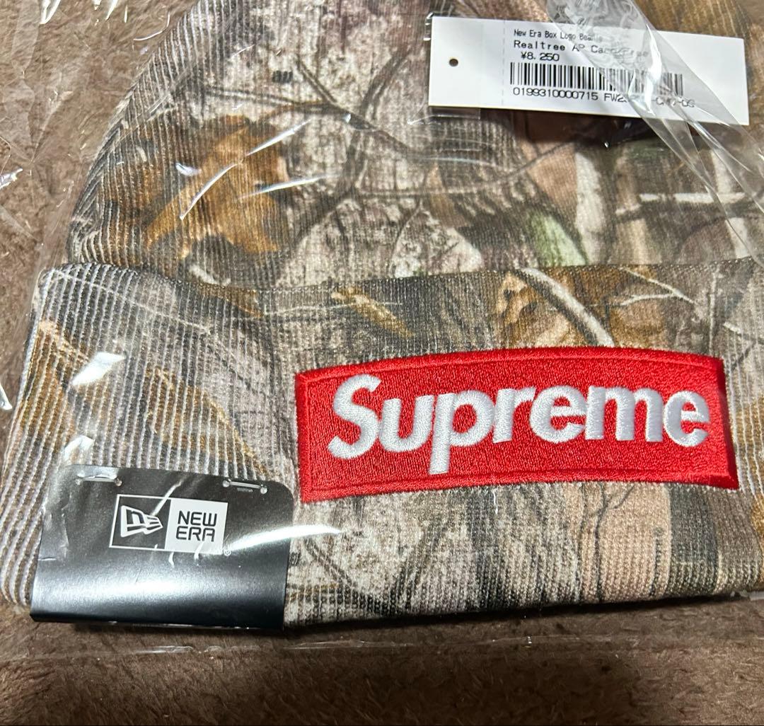 帽子 Supreme New Era Box Logo Beanie Realtree