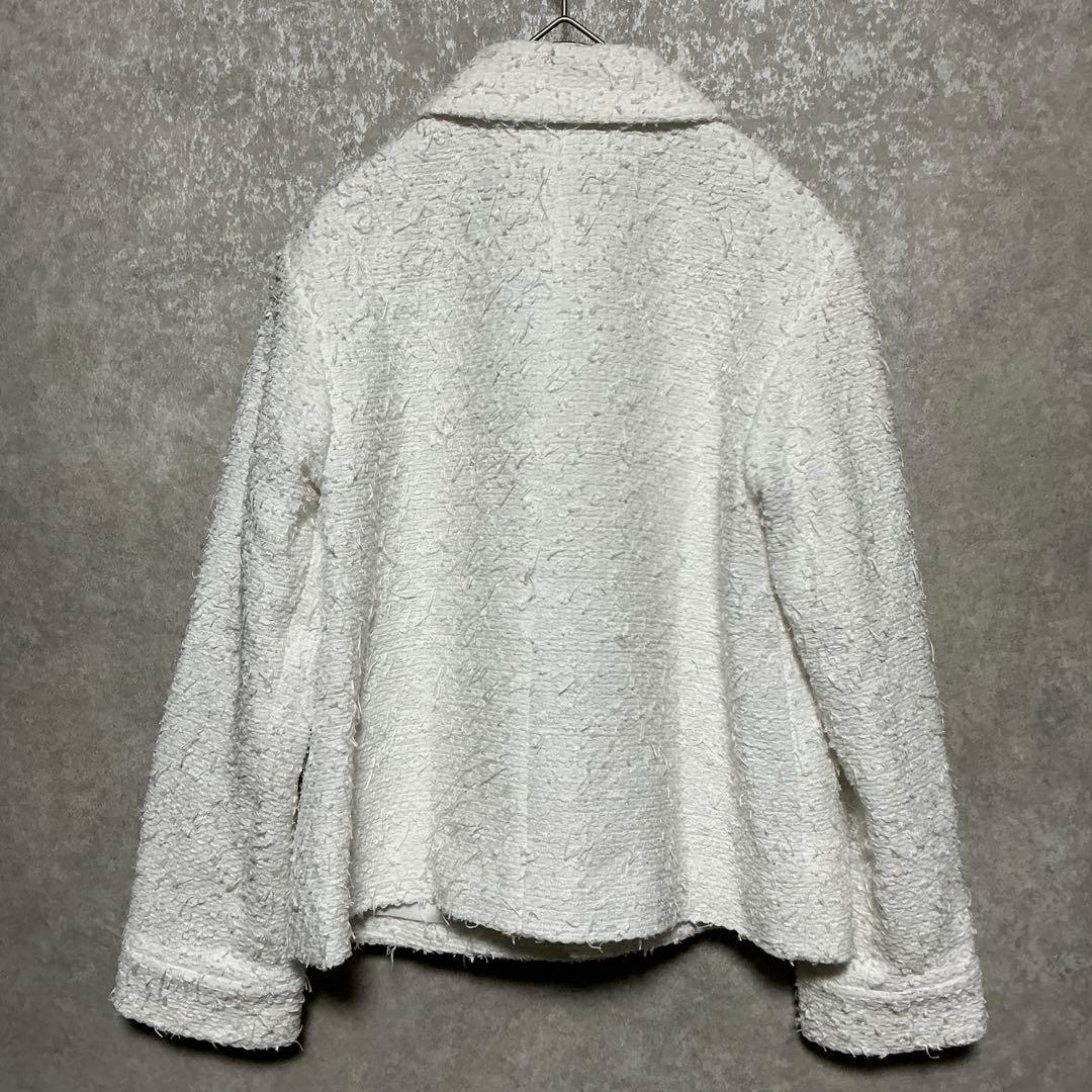 【美品】MADISONBLUE 　ツイード SHORT JK LINTON