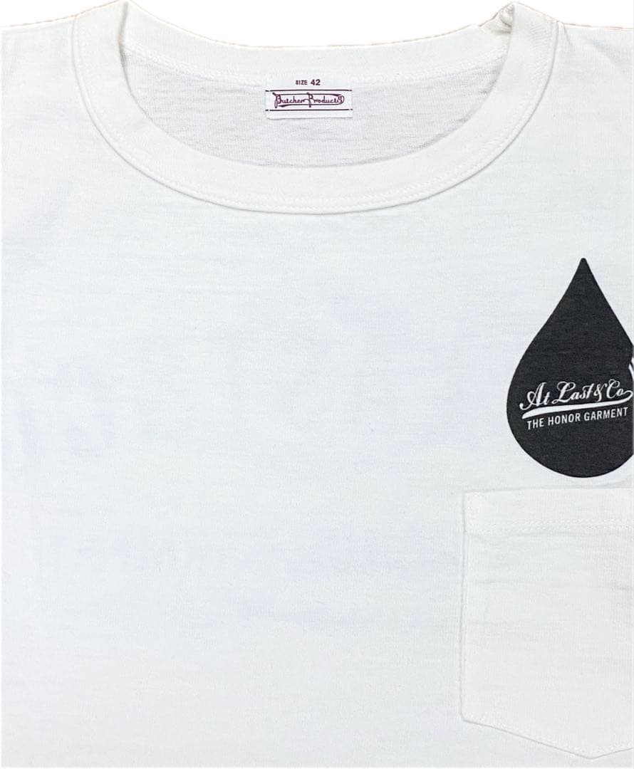 新品 Atlast&co Butcher products 両面プリントTシャツ