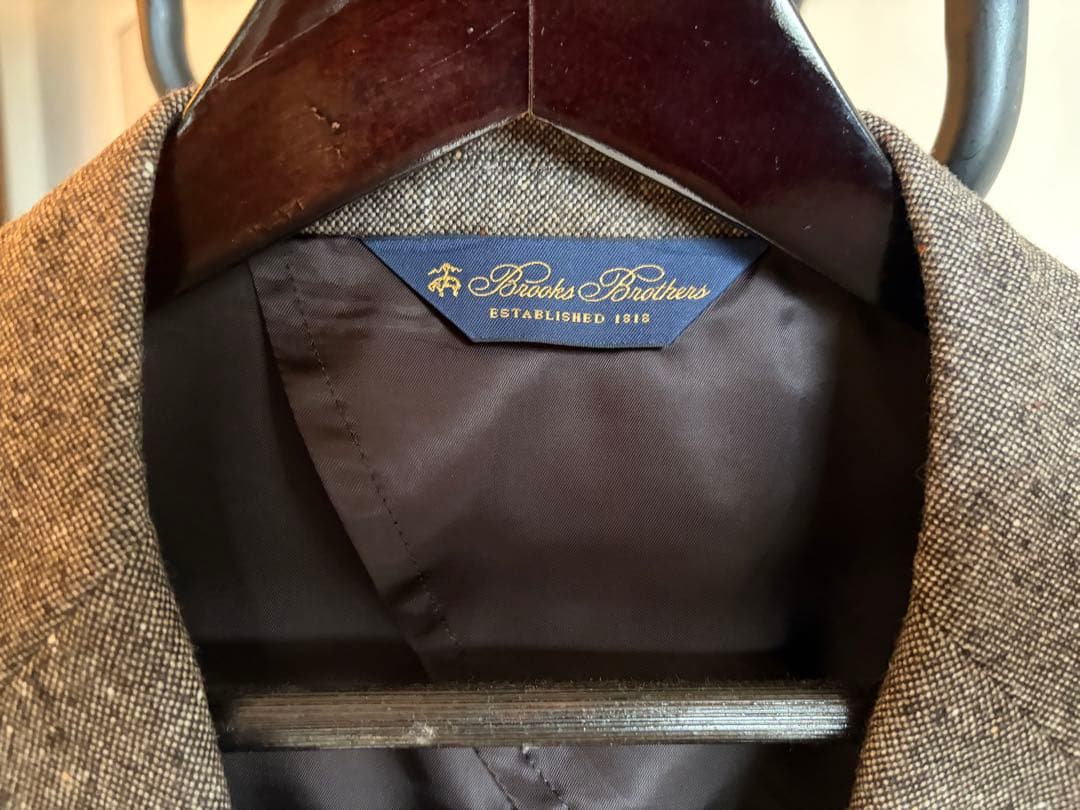 Brooks Brothers ドネガルツイード アンコンジャケット