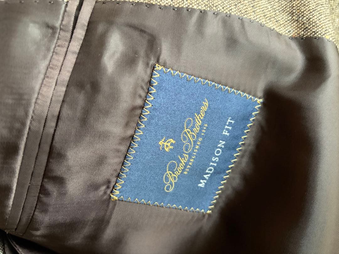 Brooks Brothers ドネガルツイード アンコンジャケット